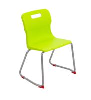 Titan Skid Base Chair Size 4 Lime