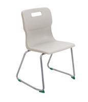 Titan Skid Base Chair Size 5 Grey