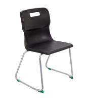 Titan Skid Base Chair Size 5 Black
