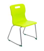Titan Skid Base Chair Size 5 Lime