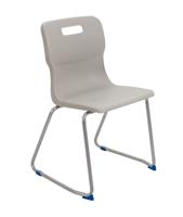 Titan Skid Base Chair Size 6 Grey