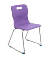 Titan Skid Base Chair Size 6 Purple