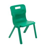 Titan One Piece Chair Size 3 Green