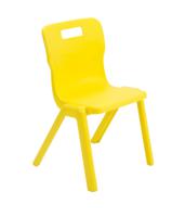 Titan One Piece Chair Size 4 Yellow
