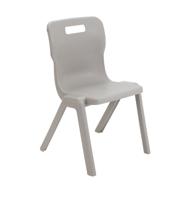 Titan One Piece Chair Size 5 Grey