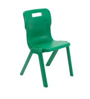 Titan One Piece Chair Size 5 Green