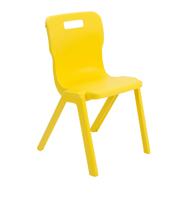 Titan One Piece Chair Size 6 Yellow