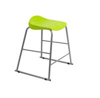 Titan Stool Size 4 Grey Frame Lime