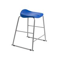 Titan Stool Size 5 Grey Frame Blue
