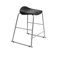 Titan Stool Size 5 Grey Frame Black