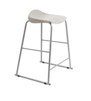 Titan Stool Size 6 Grey Frame Grey