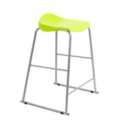 Titan Stool Size 6 Grey Frame Lime