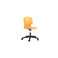 Titan Arc Swivel Chair Marigold
