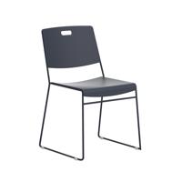 Titan Arc High Density Stacker Chair Blue