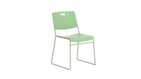 Titan Arc High Density Stacker Chair Green