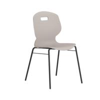 Titan Arc 4 Leg Chair with Brace Size 5 Grey