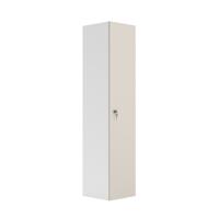 Wooden Locker (FSC) 1 Door Grey