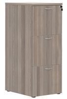 3 Drawer Filing Cabinet - Grey Oak