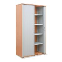 Wooden Side Opening Tambour (FSC) 1920mm High Beech