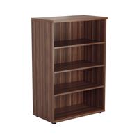 Wooden Bookcase 1200 Dark Walnut
