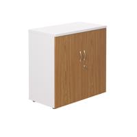 Wooden Cupboard (FSC) 800 Nova Oak/White