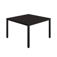 Fraction Infinity Square Meeting Table (FSC) 1200 X 1200 Anthracite/Black