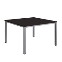Fraction Infinity Square Meeting Table (FSC) 1200 X 1200 Anthracite/Silver