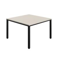 Fraction Infinity Square Meeting Table (FSC) 1200 X 1200 Grey/Black