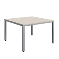 Fraction Infinity Square Meeting Table (FSC) 1200 X 1200 Grey/Silver