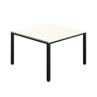 Fraction Infinity Square Meeting Table (FSC) 1200 X 1200 White/Black