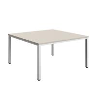 Fraction Infinity Square Meeting Table (FSC) 1400 X 1400 Grey/White