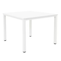 Fraction Infinity Square Meeting Table (FSC) 1400 X 1400 White/White