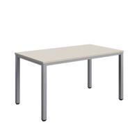 Fraction Infinity Rectangular Meeting Table (FSC) 1400 X 800 Grey/Silver