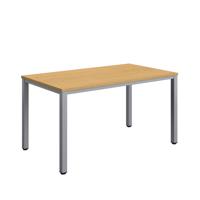 Fraction Infinity Rectangular Meeting Table (FSC) 1400 X 800 Sorano Oak/Silver