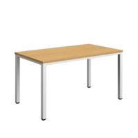 Fraction Infinity Rectangular Meeting Table (FSC) 1400 X 800 Sorano Oak/White