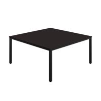 Fraction Infinity Square Meeting Table (FSC) 1600 X 1600 Anthracite/Black