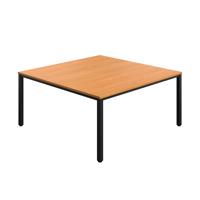 Fraction Infinity Square Meeting Table (FSC) 1600 X 1600 Beech/Black