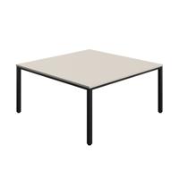 Fraction Infinity Square Meeting Table (FSC) 1600 X 1600 Grey/Black