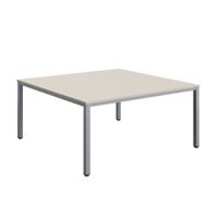 Fraction Infinity Square Meeting Table (FSC) 1600 X 1600 Grey/Silver