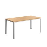 Fraction Infinity Rectangular Meeting Table (FSC) 1600 X 800 Ellmau Beech/White