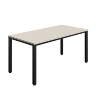 Fraction Infinity Rectangular Meeting Table (FSC) 1600 X 800 Grey/Black