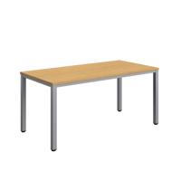 Fraction Infinity Rectangular Meeting Table (FSC) 1600 X 800 Sorano Oak/Silver
