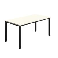 Fraction Infinity Rectangular Meeting Table (FSC) 1600 X 800 White/Black