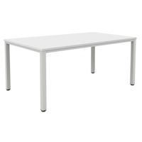 Fraction Infinity Rectangular Meeting Table (FSC) 1600 X 800 White/Silver