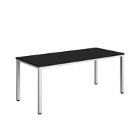 Fraction Infinity Rectangular Meeting Table (FSC) 1800 X 800 Black/White