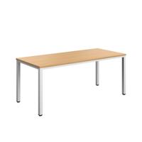 Fraction Infinity Rectangular Meeting Table (FSC) 1800 X 800 Ellmau Beech/White