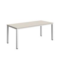 Fraction Infinity Rectangular Meeting Table (FSC) 1800 X 800 Grey/White
