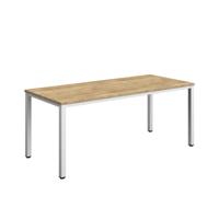 Fraction Infinity Rectangular Meeting Table (FSC) 1800 X 800 Natural Nebraska Oak/White