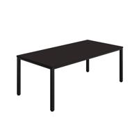 Fraction Infinity Rectangular Meeting Table (FSC) 200 X 1000 Anthracite/Black