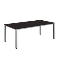 Fraction Infinity Rectangular Meeting Table (FSC) 2000 X 1000 Anthracite/Silver